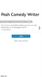 Mobile Screenshot of poshcomedywriter.blogspot.com