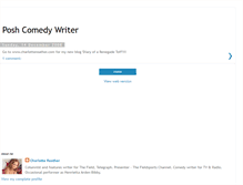 Tablet Screenshot of poshcomedywriter.blogspot.com