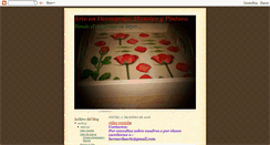 Desktop Screenshot of decoupageymosaico.blogspot.com