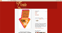 Desktop Screenshot of cemilestore.blogspot.com