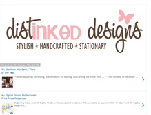 Tablet Screenshot of distinkeddesigns.blogspot.com