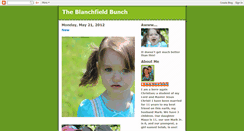 Desktop Screenshot of blanchfieldbunch.blogspot.com