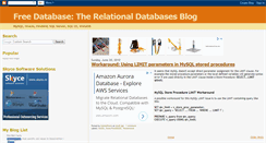 Desktop Screenshot of free-database.blogspot.com