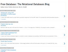 Tablet Screenshot of free-database.blogspot.com