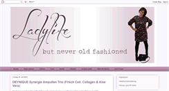 Desktop Screenshot of ladylike-nellystories.blogspot.com