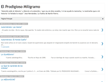 Tablet Screenshot of elprodigiosomiligramo.blogspot.com