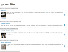 Tablet Screenshot of ignorantbliss-mabrinson.blogspot.com