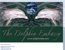 Tablet Screenshot of dolphinembassy.blogspot.com