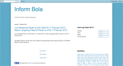 Desktop Screenshot of inform-bola.blogspot.com