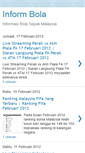 Mobile Screenshot of inform-bola.blogspot.com
