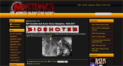 Desktop Screenshot of monstermovietv.blogspot.com