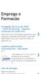 Mobile Screenshot of empregoeformacao.blogspot.com