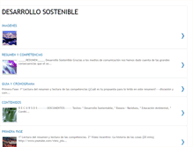 Tablet Screenshot of desarrollosostenibleova.blogspot.com