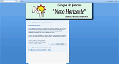 Desktop Screenshot of gjnovohorizonte.blogspot.com