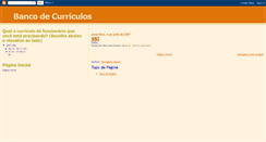 Desktop Screenshot of nossocurriculo.blogspot.com