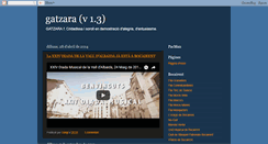 Desktop Screenshot of gatzara.blogspot.com
