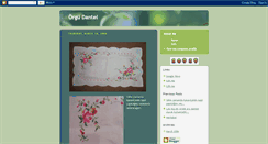 Desktop Screenshot of orgudantel.blogspot.com