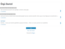 Tablet Screenshot of orgudantel.blogspot.com