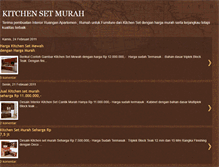 Tablet Screenshot of kitchenset-murah.blogspot.com