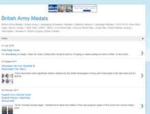 Tablet Screenshot of britisharmymedals.blogspot.com