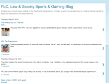 Tablet Screenshot of flcsportsblog.blogspot.com