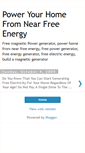 Mobile Screenshot of freepowergenerator.blogspot.com