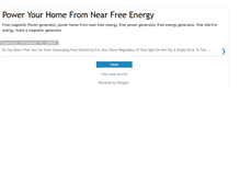 Tablet Screenshot of freepowergenerator.blogspot.com