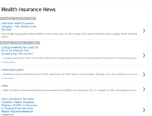 Tablet Screenshot of healthinsurance100.blogspot.com