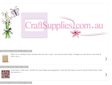 Tablet Screenshot of craftsupplies.blogspot.com