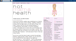 Desktop Screenshot of hotmamahealth.blogspot.com