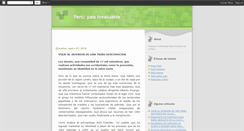 Desktop Screenshot of maravillasperuanas.blogspot.com