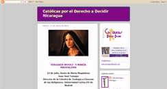 Desktop Screenshot of cddnicaragua.blogspot.com