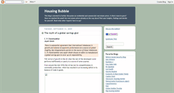 Desktop Screenshot of housingbubble.blogspot.com