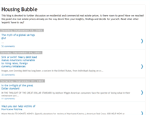 Tablet Screenshot of housingbubble.blogspot.com