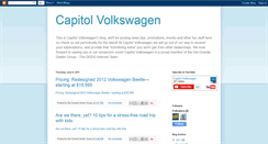 Desktop Screenshot of capitolvolkswagen.blogspot.com