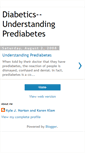 Mobile Screenshot of diabetics-understanding-diabetes.blogspot.com