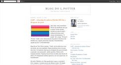 Desktop Screenshot of blogdolpotter.blogspot.com