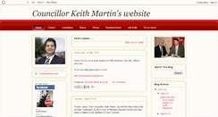Desktop Screenshot of councillorkeithmartin.blogspot.com