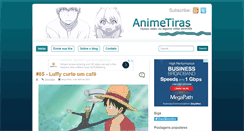 Desktop Screenshot of anime-tiras.blogspot.com