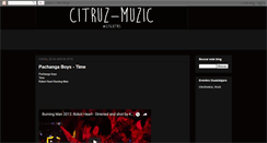 Desktop Screenshot of citruzmuzic.blogspot.com