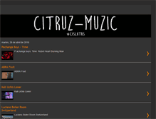 Tablet Screenshot of citruzmuzic.blogspot.com