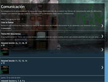 Tablet Screenshot of comunicacionyexpresioncorporal.blogspot.com