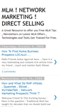 Mobile Screenshot of daily-mlm-training.blogspot.com