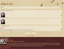Tablet Screenshot of nikkikvitky.blogspot.com