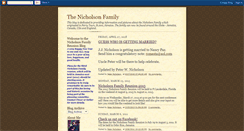 Desktop Screenshot of nicholsonusjafamily.blogspot.com