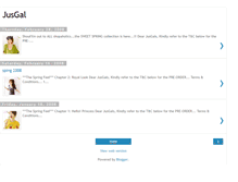 Tablet Screenshot of jusgal.blogspot.com