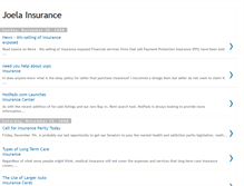 Tablet Screenshot of joelainsurance.blogspot.com