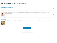 Tablet Screenshot of naturaquilmes.blogspot.com