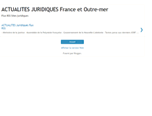 Tablet Screenshot of actualitesjuridiquespf.blogspot.com