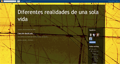Desktop Screenshot of cadadiaunarealidaddistinta.blogspot.com
